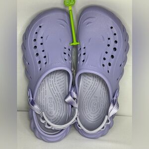Crocs Echo Purple Clogs unisex m10/w12